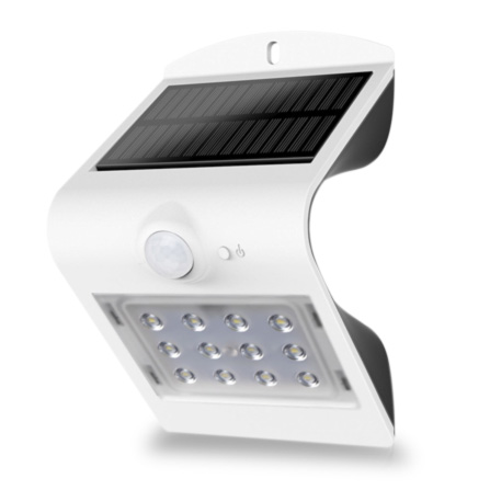 Arandela Solar com sensor de presença (Linha LED Outside) - Iluctron LED Technology