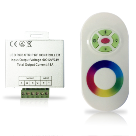 Controle Remoto RGB Wireless Touching Iluctron - Iluctron LED Technology