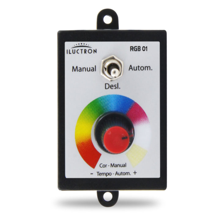 Controle RGB01 Manual (Acessórios LED) - Iluctron LED Technology