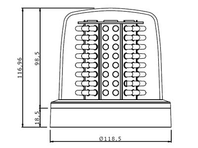 GiroLED - Dimensões - Iluctron LED Technology