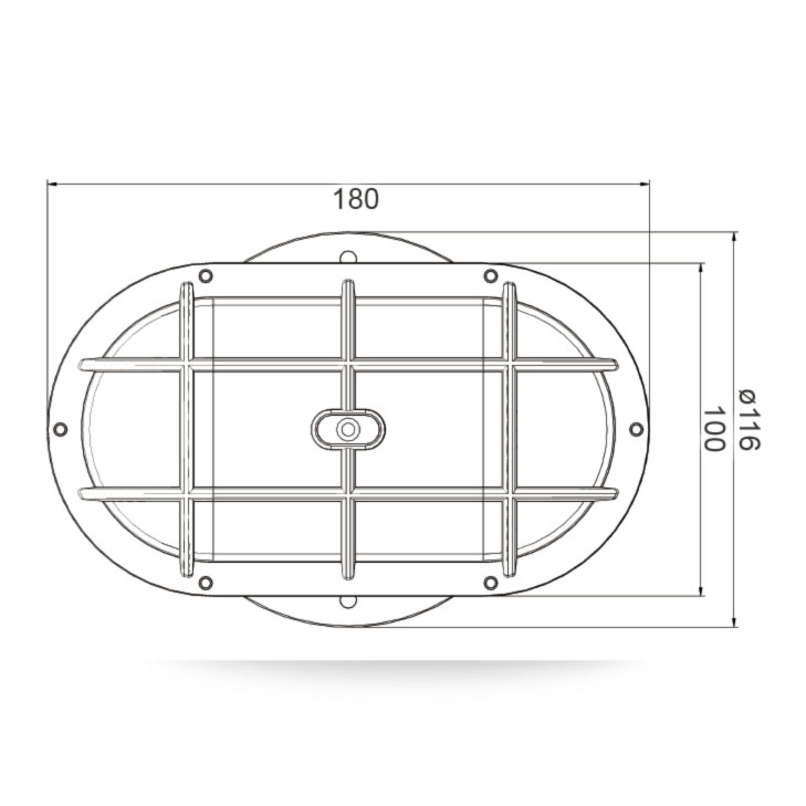 Luminária LED Tartaruga (Linha LED Outside) - Iluctron LED Technology