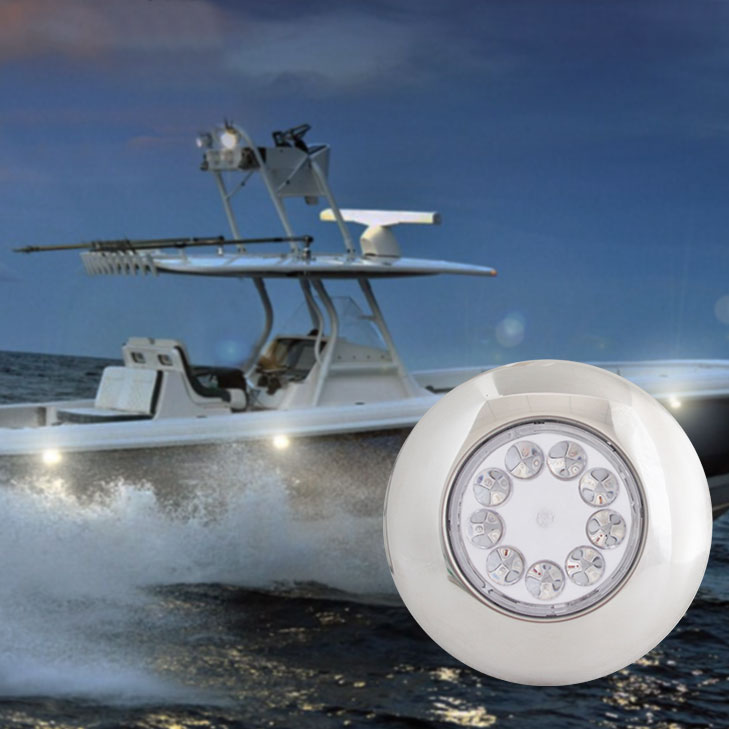 Luminária Naval LED 27W ([Lançamento] Luminária Naval) - Iluctron LED Technology