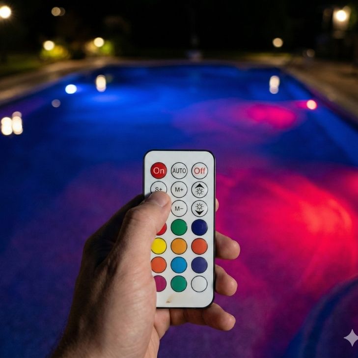Luminária para Piscina Maxi Colors ([Lançamento] Maxi Colors Luminária para Piscina 366 efeitos) - Iluctron LED Technology