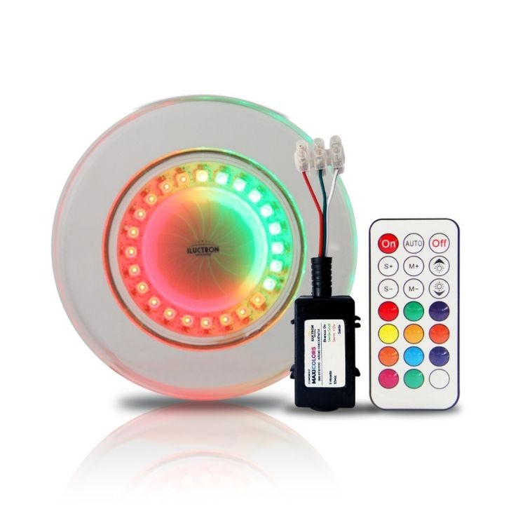 Luminária para Piscina Maxi Colors ([Lançamento] Maxi Colors Luminária para Piscina 366 efeitos) - Iluctron LED Technology